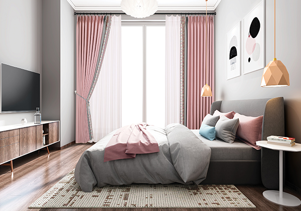 “礼官家居的窗帘是我非常满意的”