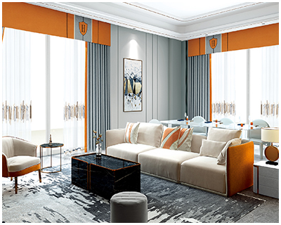 居室的窗帘风格应该怎样进行挑选